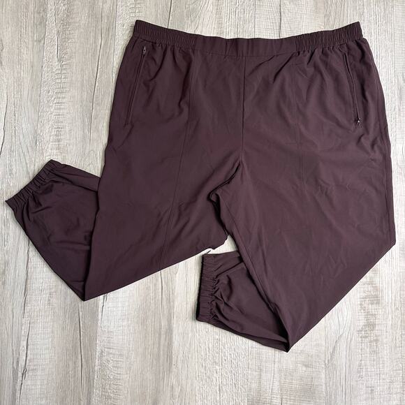 Old Navy Extra High Waisted Track Pant Women 3X Lot Zip Pockets Ankle Zip Jogger - Picture 10 of 12